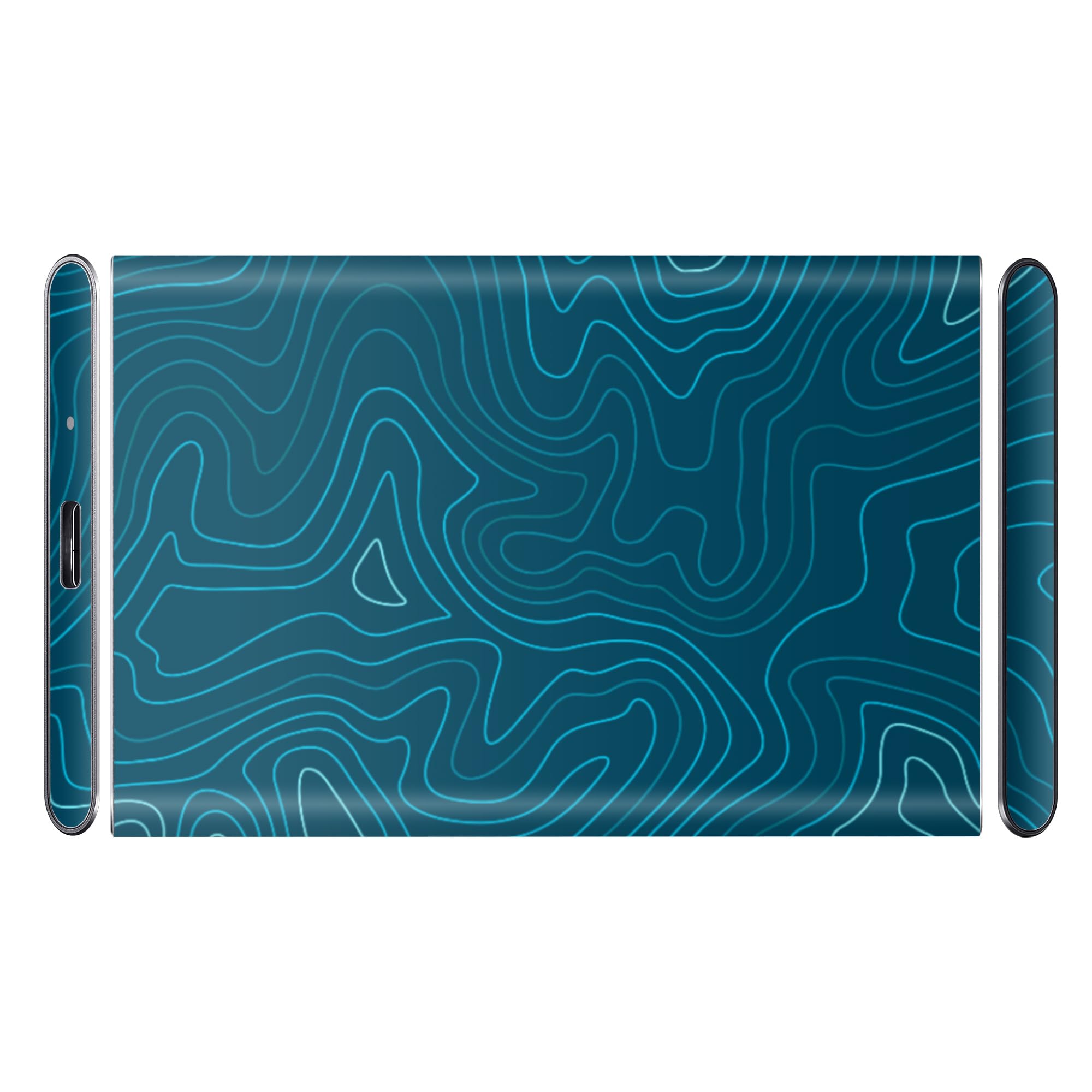 Capes Skin Wrap Cover Compatible with Samsung Portable T7 SSD | Anti Scratch & Heat Resistant | Protective Wrap | Not a Case | Color - Black Matrix (B0D7W59R71) Amazon Price History, Amazon Price Tracker