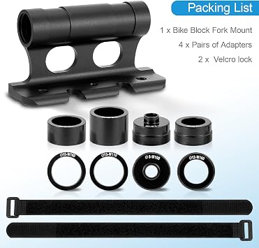 Bike Fork Mount for Truck Van SUV Rack