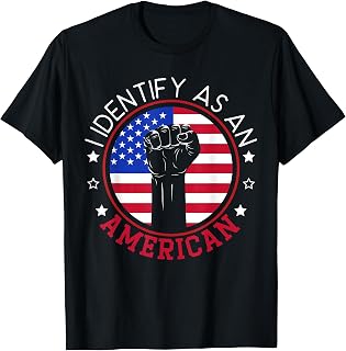 I Identify As An American USA Constitution Day T-Shirt
