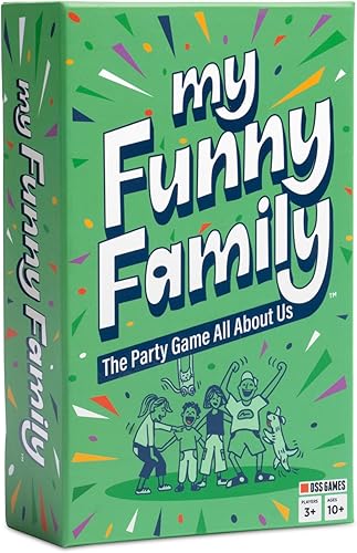 My Funny Family Divertido juego de cartas para niños, adultos, familias Ideal para fiestas, noches de juego, juegos de viaje, campamento,