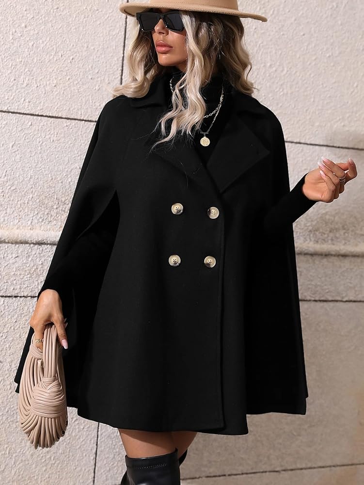 Amazon.com: KAKIGO Women's Fall Winter Overcoat Pea Coats