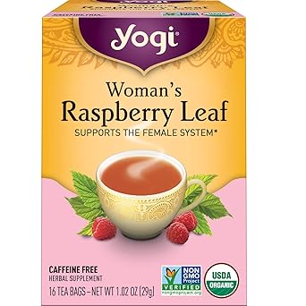 Amazon.com : Yogi Women's Raspberry Leaf Tea : Grocery & Gourmet Food