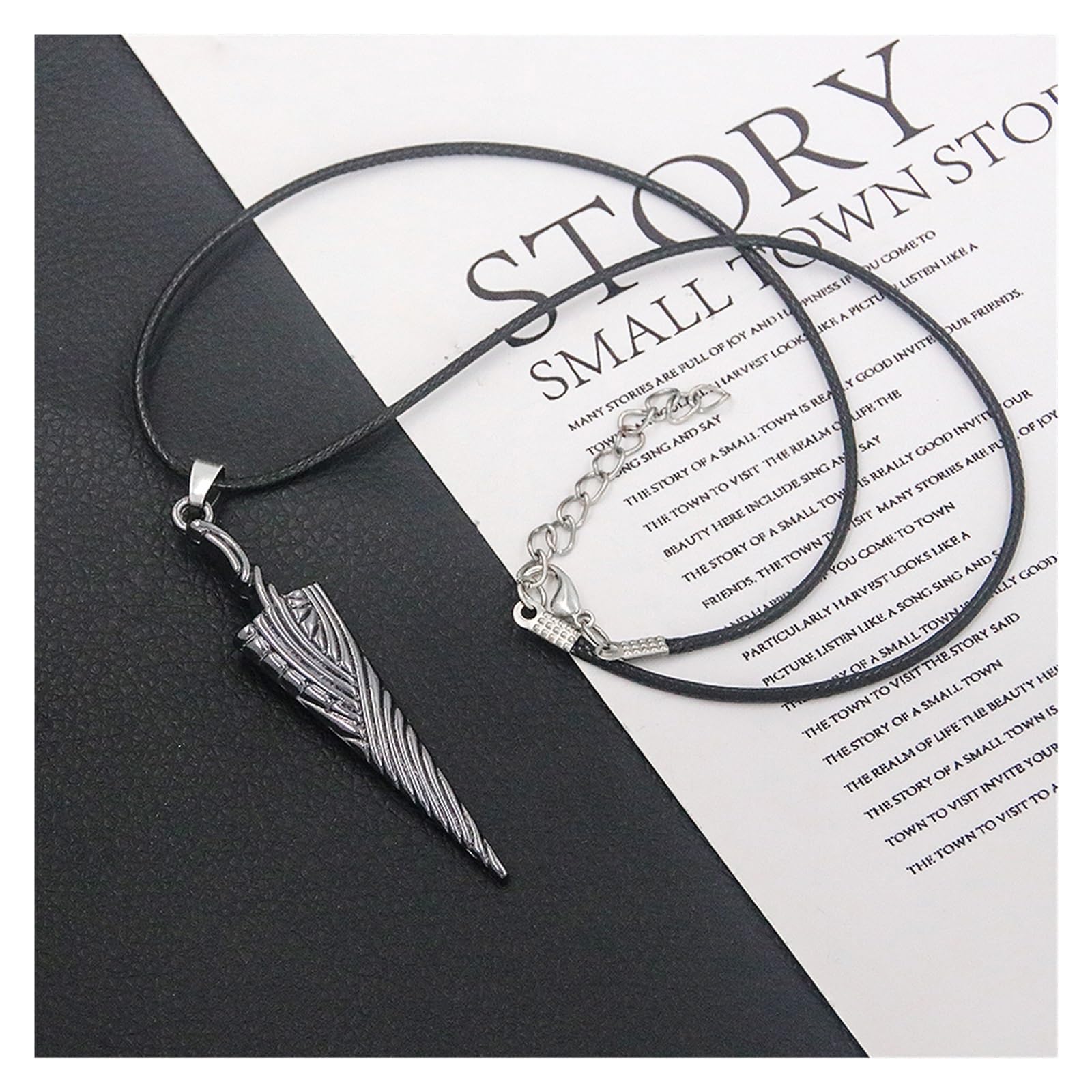 Collana Pendente Hollow Knight, Pure Nail Sword Bone Nail, In Metallo Con Corda, Girocollo, Trendy, Da Gioco