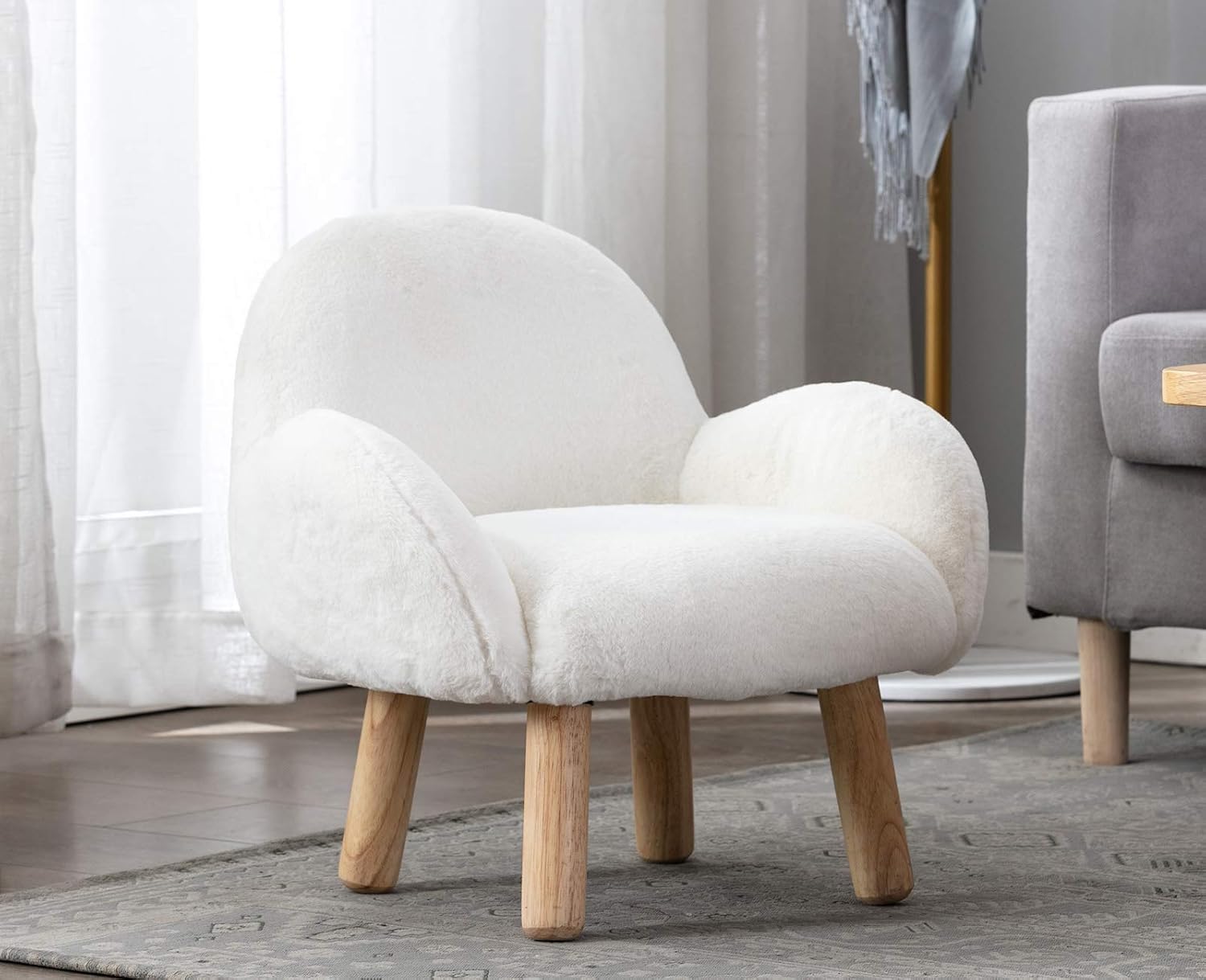 Buy Guyou Kids Armchair Faux Fur Plush Children Desk Chair Toddler Buy Guyou Kids Armchair Faux Fur Plush Children Desk Chair Toddler
