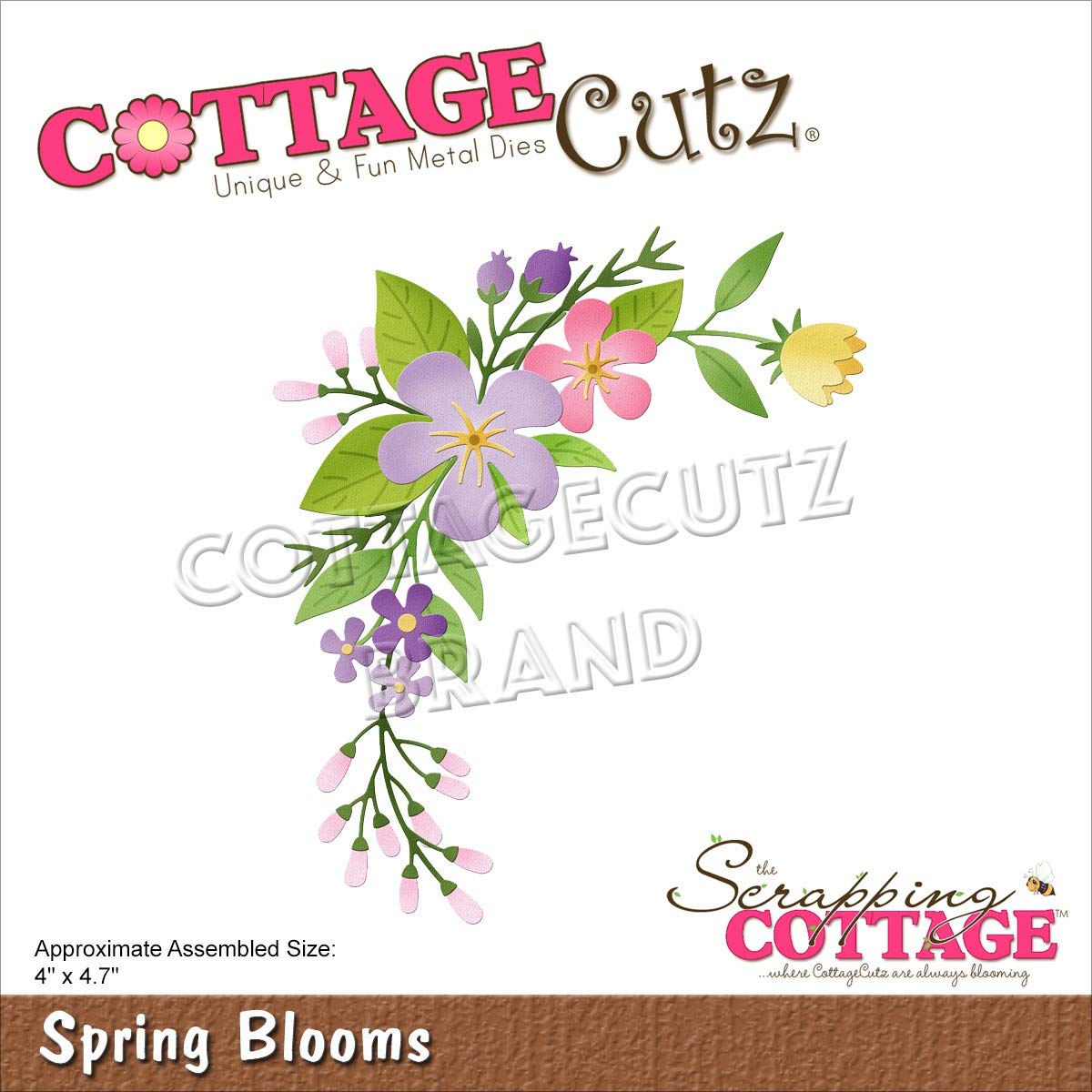 CottageCutz Spring Blooms embellir vos albums photos de printemps