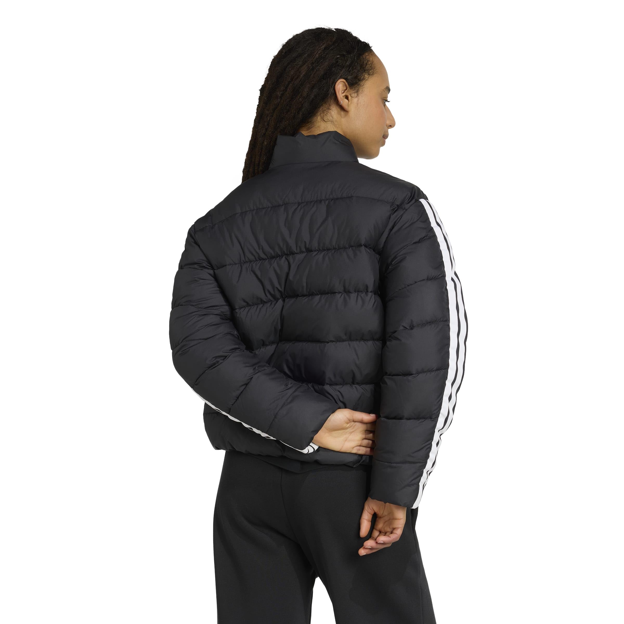 adidas Mujer Essentials CLIMAWARM 3 Stripes Synthetic Down Jackets
