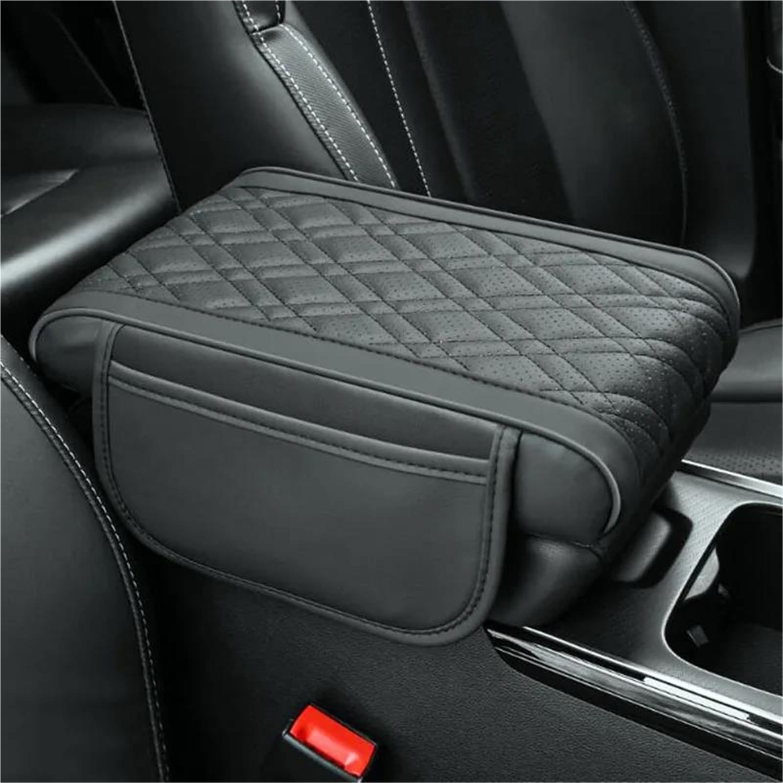Copri Bracciolo Auto Universel Imbottitura Bracciolo Auto | Rivestimento Del Bracciolo Centrale In Pelle Resistente, Rivestimento Morbido E Resistente All'usura HIMIUSIKTC