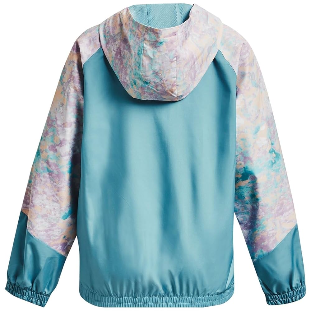 Amazon.com: Under Armour Girls' Woven Printed Full-Zip