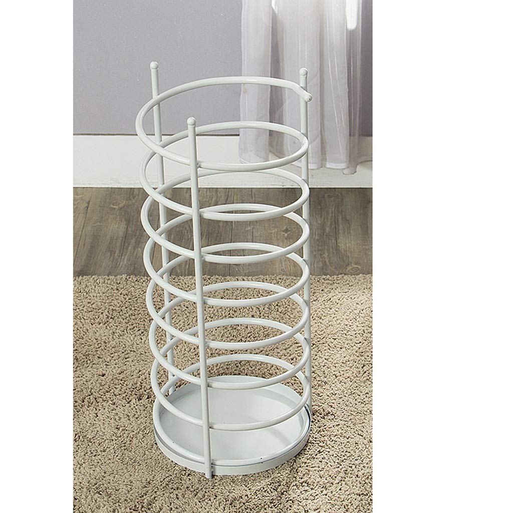Porte-parapluie en fer forgé CHEWYNP de 25x60 cm pour rangement au sol
