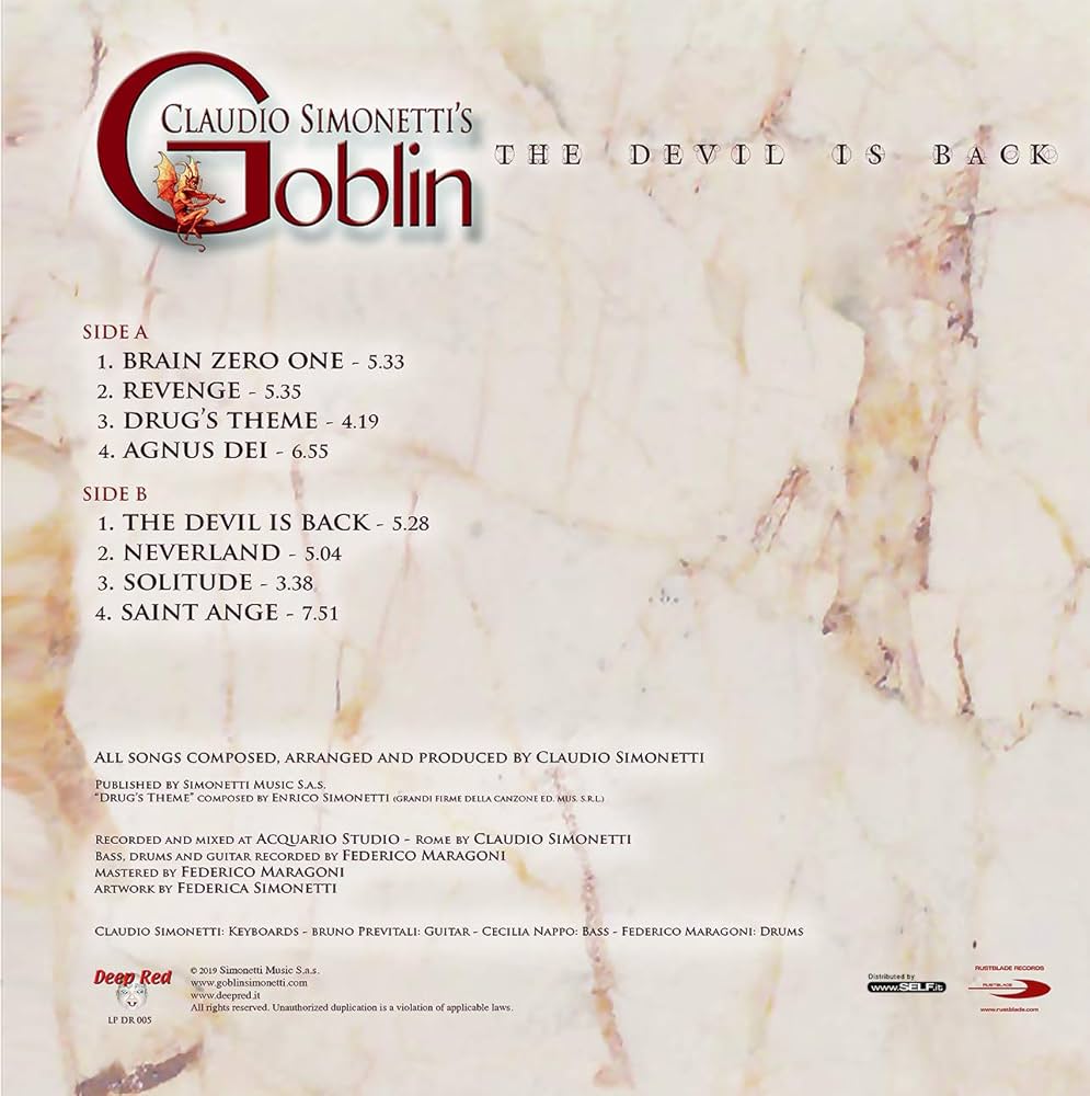 Amazon.com: Devil Is Back [White Colored Vinyl]: CDs & Vinyl