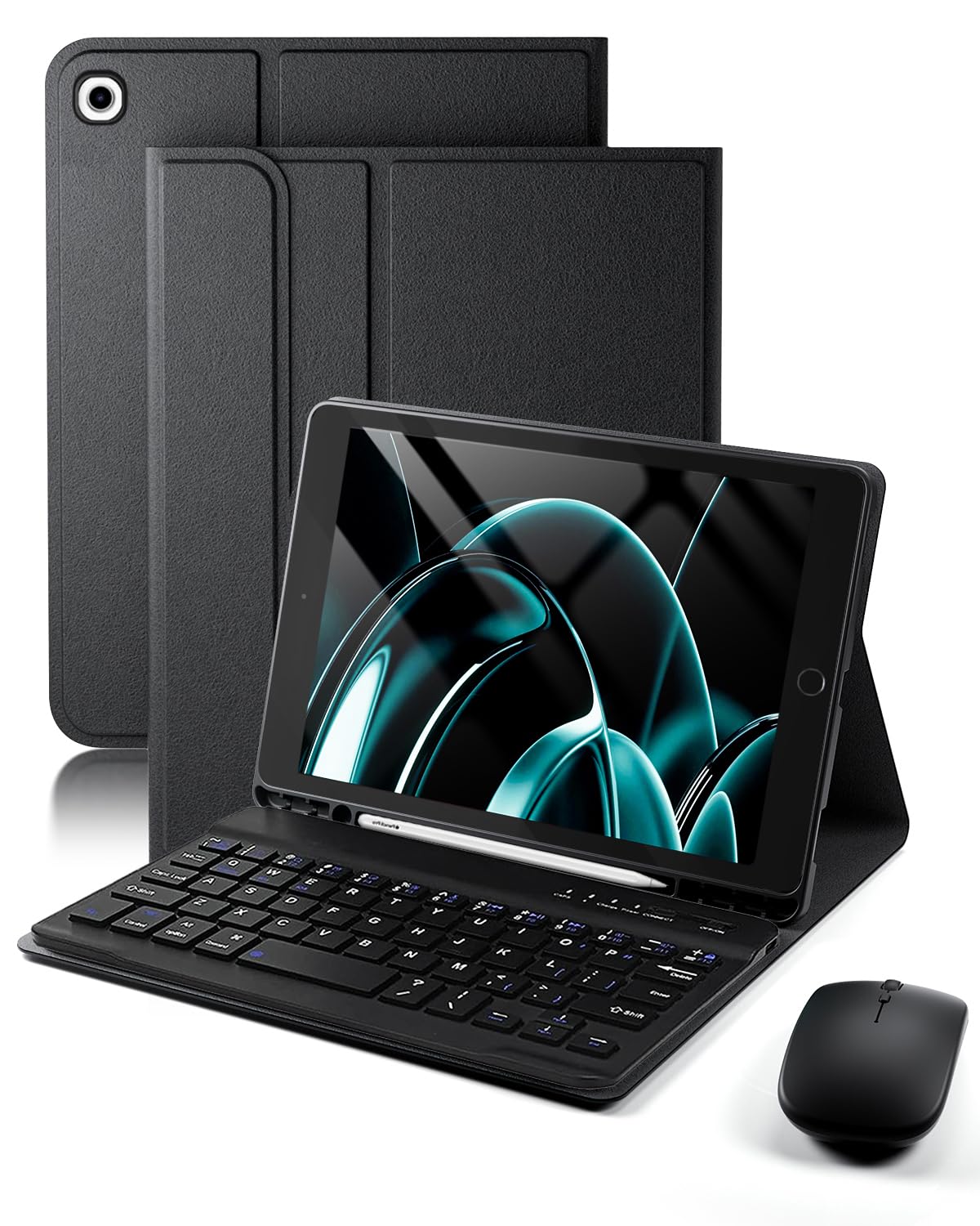 Photo 1 of TUNKARMOR iPad Mini 5/4 Keyboard Case with Mouse