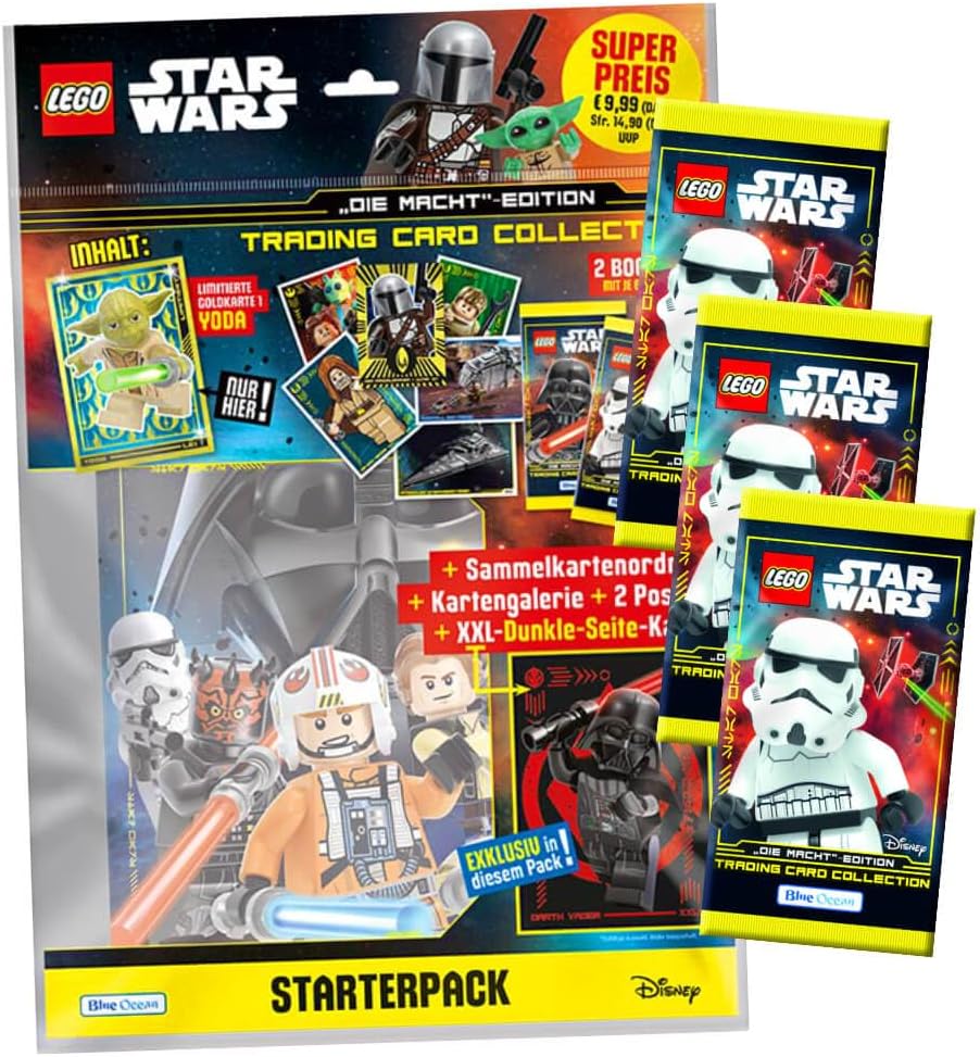 Wo Kann Man Star Wars Karten Kaufen Lego Star Wars Karten Trading Cards Serie 4 - Die Macht Sammelkarten