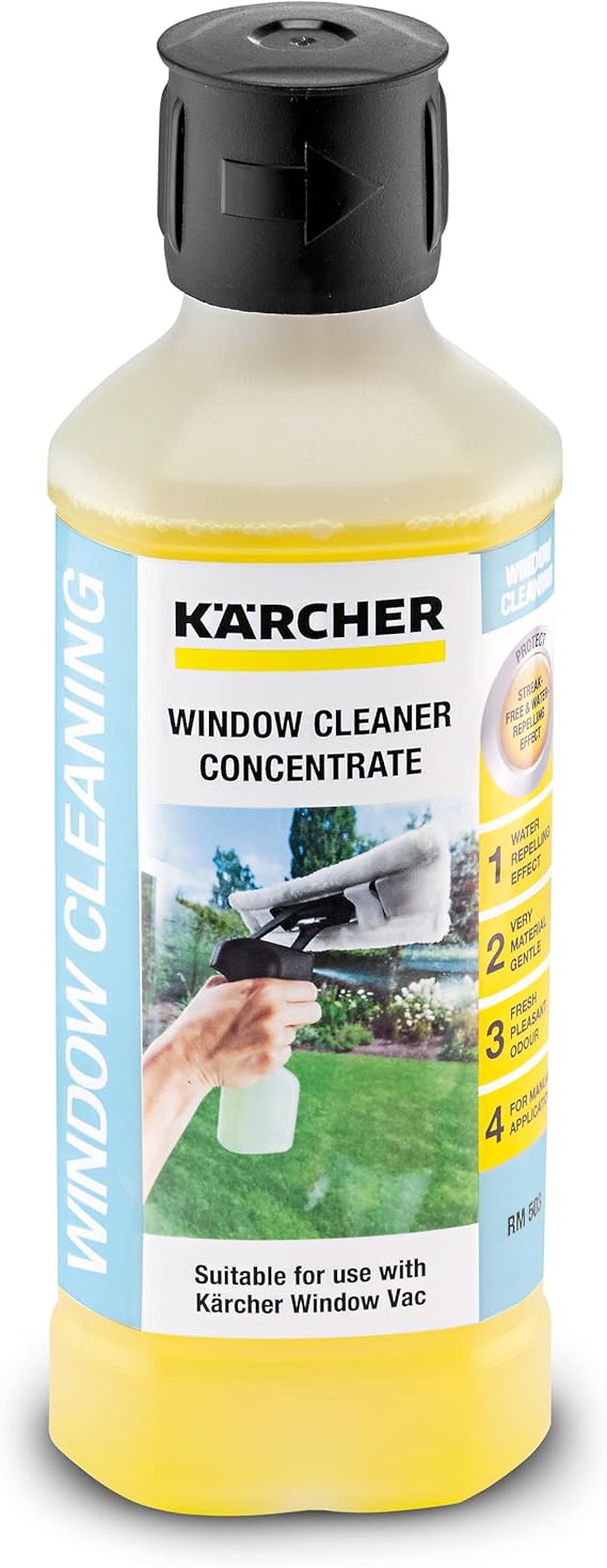 Kärcher Glass cleaner concentrate RM 503, for streakfree cleaning of