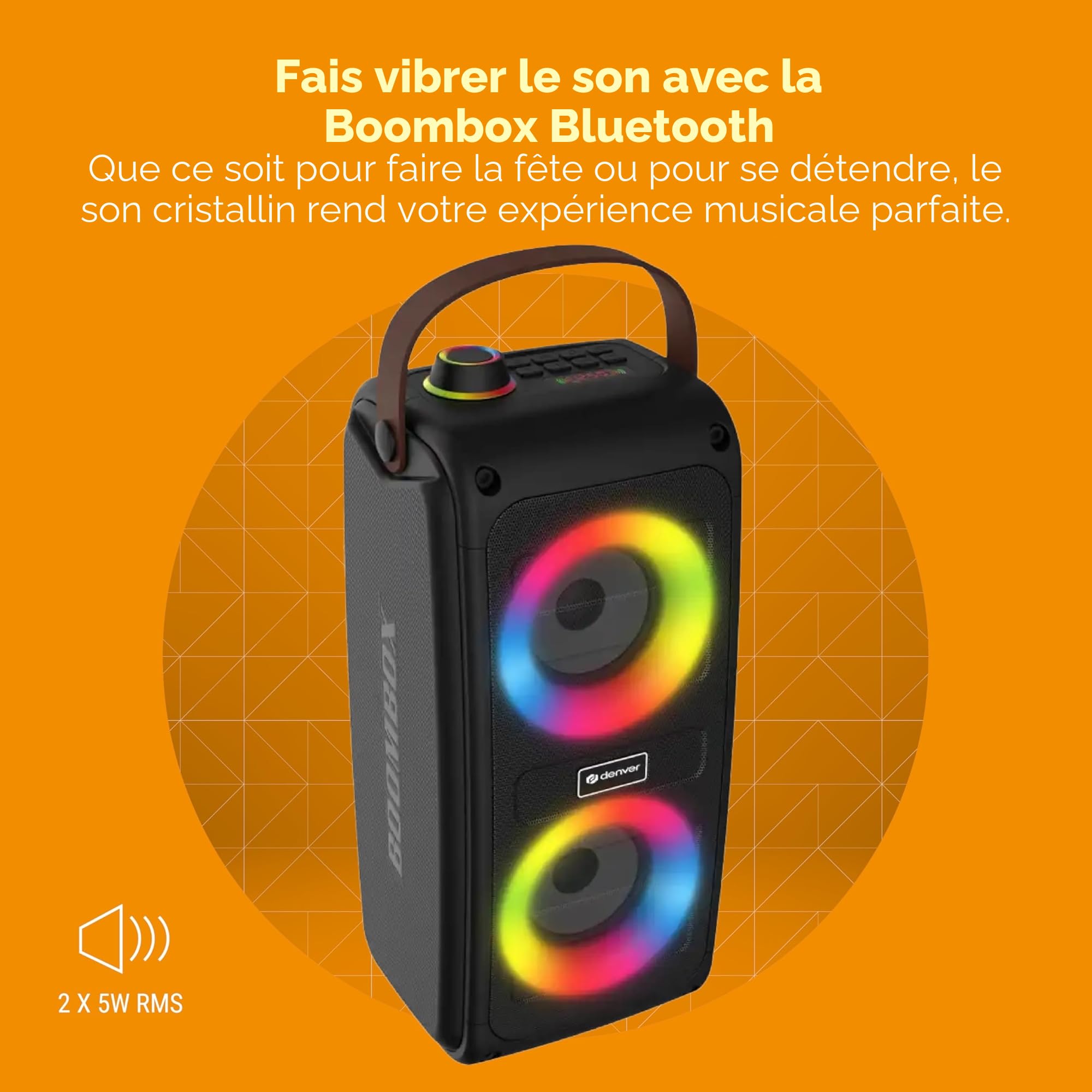 Denver Bluetooth Haut-Parleur BTV-230