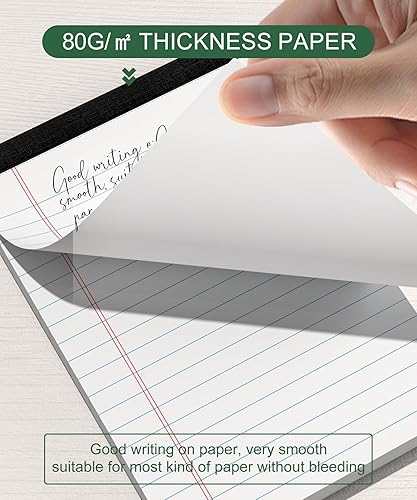 Miniatura 4 de Cuaderno de papel cuadriculado de 5 x 8 pulgadas, paquete de 3 blocs de papel cuadriculado de 2 x 2, 50 hojas de papel de ingeniería, cuaderno de