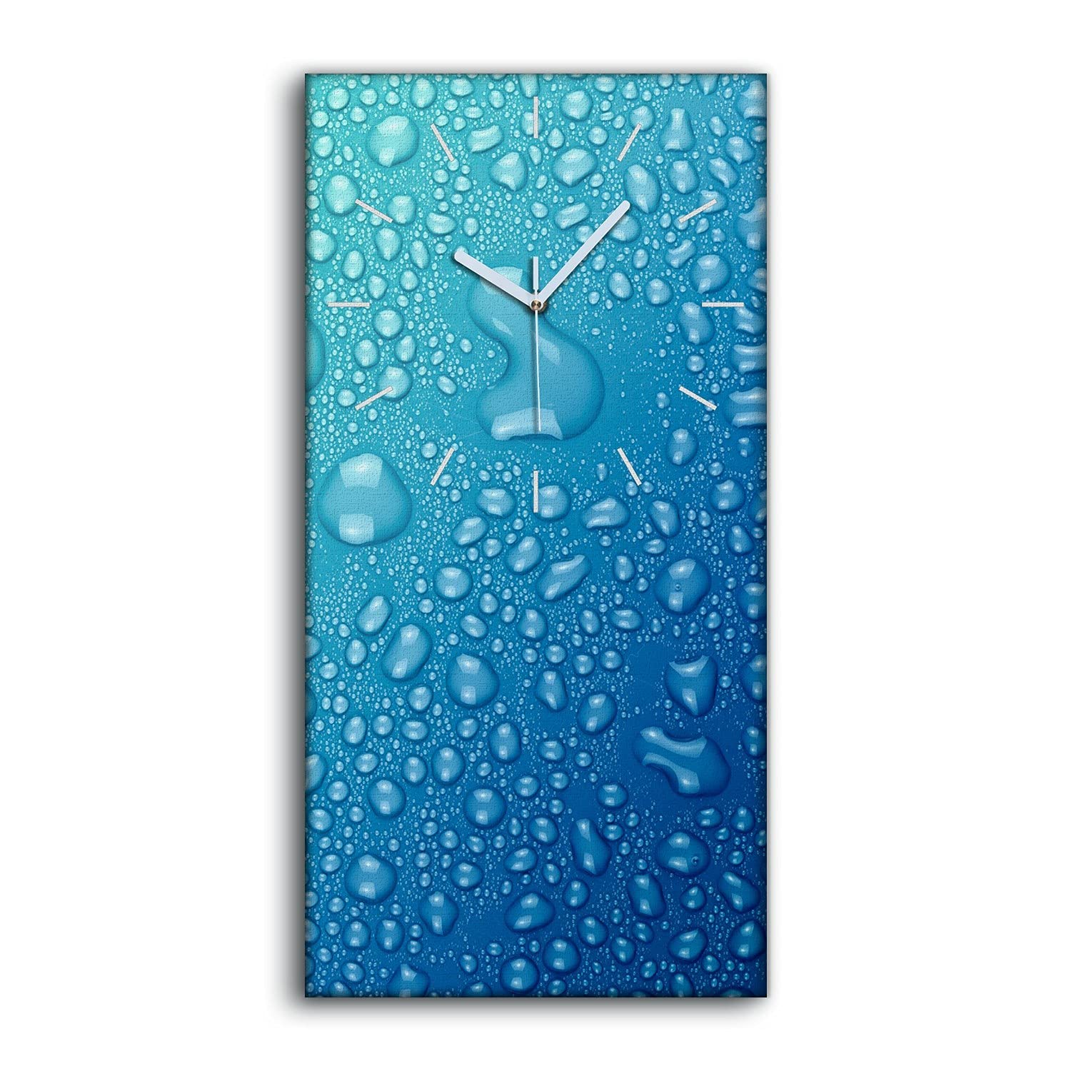 Horloge sur toile salon et chambre motif abstrait pour créer une ambiance zen et moderne