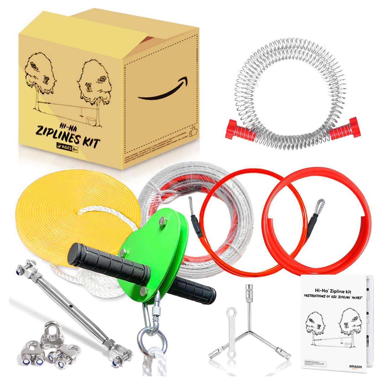 Buy 4YANG 6mm Diameter Heavy Duty Compound Galvanized Steels Cable Zip