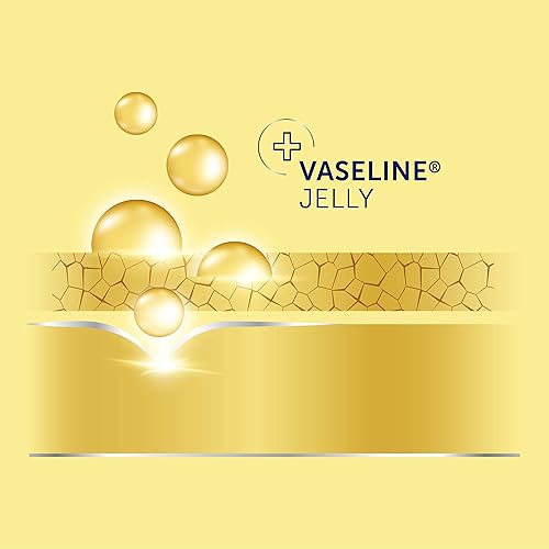 Miniatura 6 de Vaseline Intensive Care Essential Healing Body Lotion, 20.3 onzas, incluido con Petroleum Jelly Original, 7.5oz, y barra de bálsamo corporal