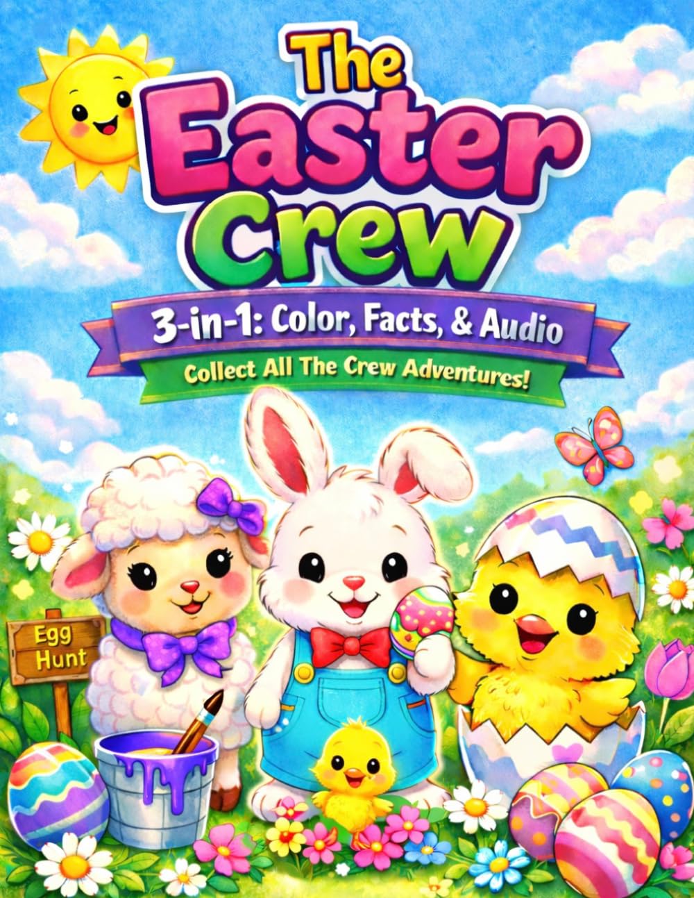 The Easter Crew 3-in-1: Color, Facts & Audio (StoryHeld Creations Crew Series 3-in-1: Color, Facts, & Audio)