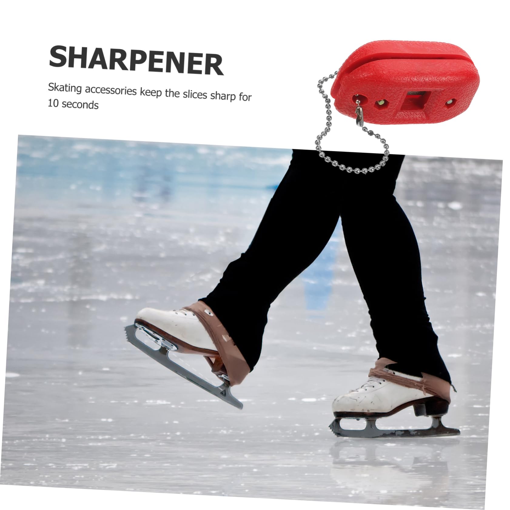 YARNOW Aiguiseur De Lames De Patins À Glace Petit Outil D'Affûtage De Patins À Glace Accessoires De Patins À Glace Affûteur De Lames Accessoire pour Lames De Glace