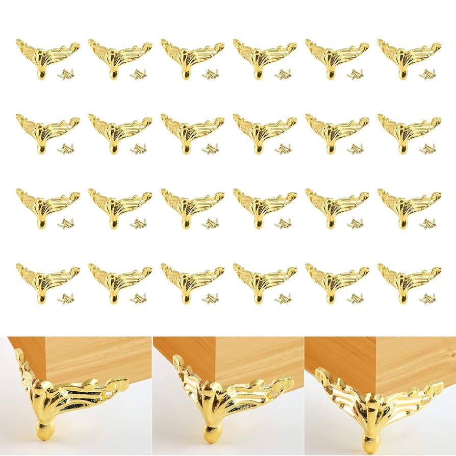 Amazon.co.jp: Hitefu 24個 アンティーク 真鍮 合金 ジュエリー