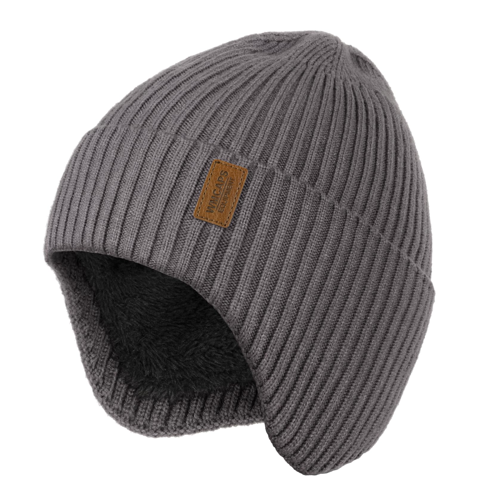 Wmcaps Wintermütze Herren mit Ohrenschützern (Fleece)