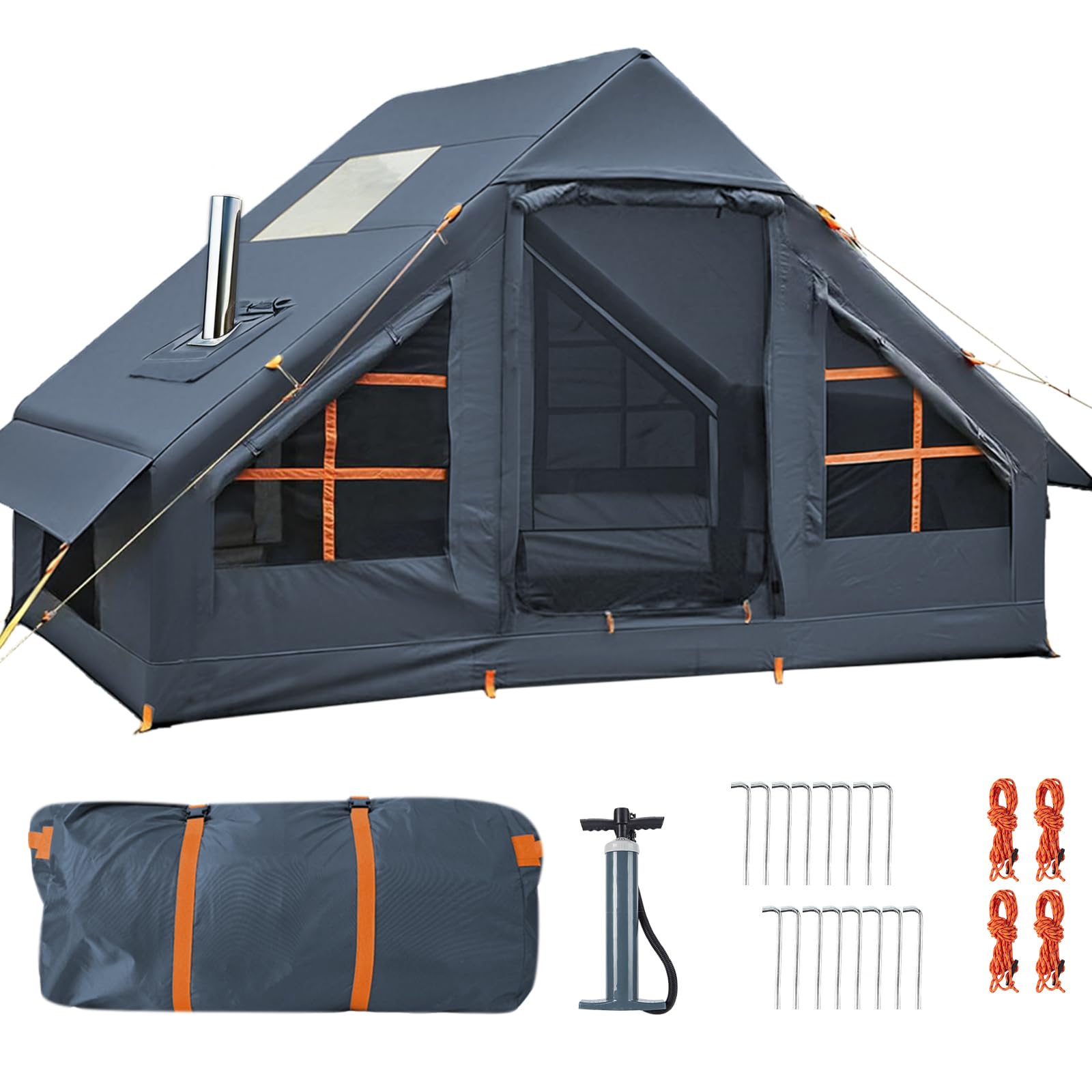 catnaoa Inflatable 4-6 Person Camping Tent