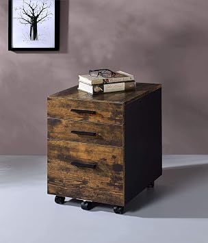 Home Office Furniture Set, Modern Computer Desk Workstation Bookshelf Bookcase File Cabinet Home Office Study Room Writing Desk Furniture Espresso Desk Weathered Oak File Cabinet