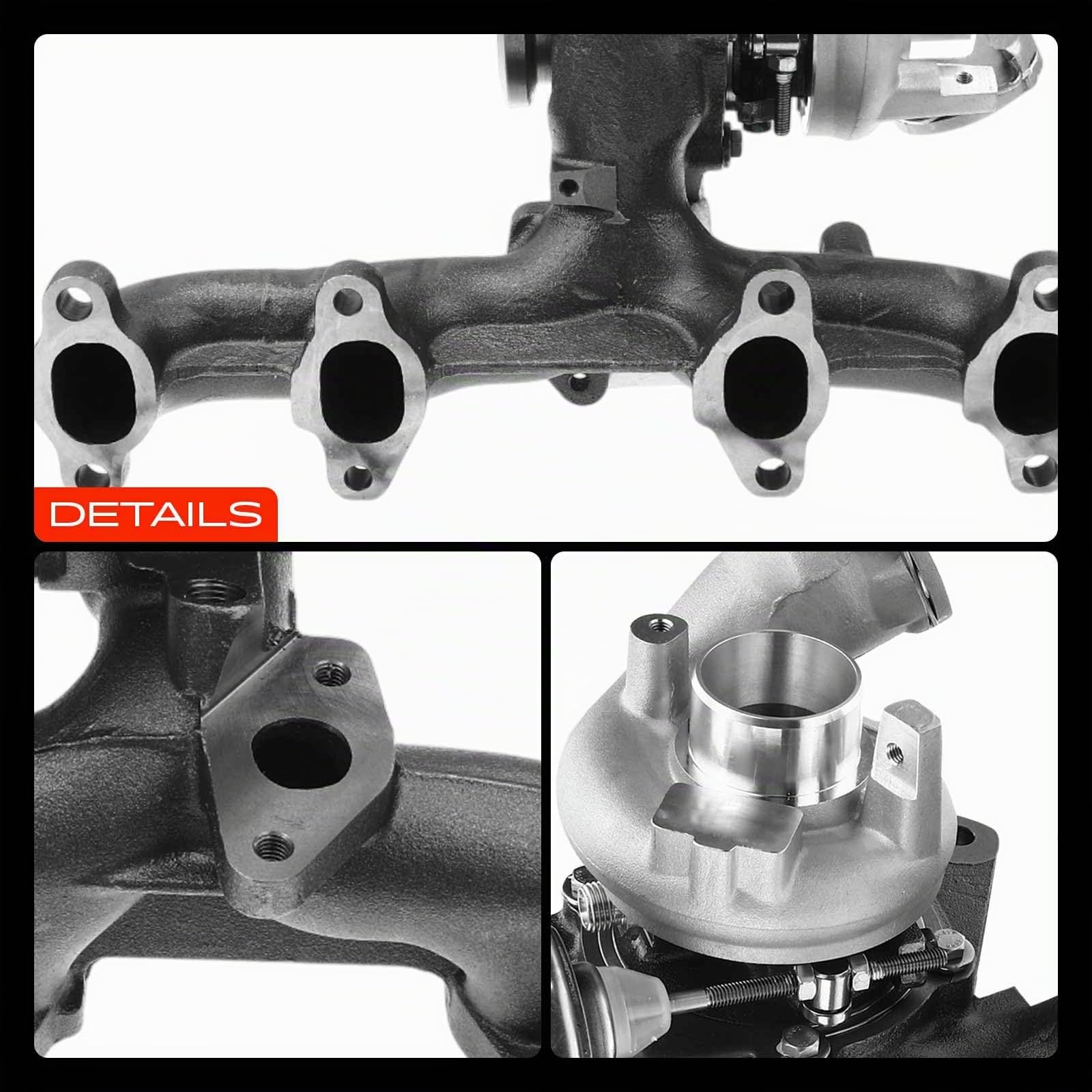 Frankberg Turbolader Kompatibel mit A3 Sportback 8PA 1.9TDI 2004-2010 Golf Plus 521 5M1 1.9TDI 2005-2009 J.e.t.t.a III 1K2 P.a.s.s.a.t 3C2 Replace# 03G253014M 03G253019K