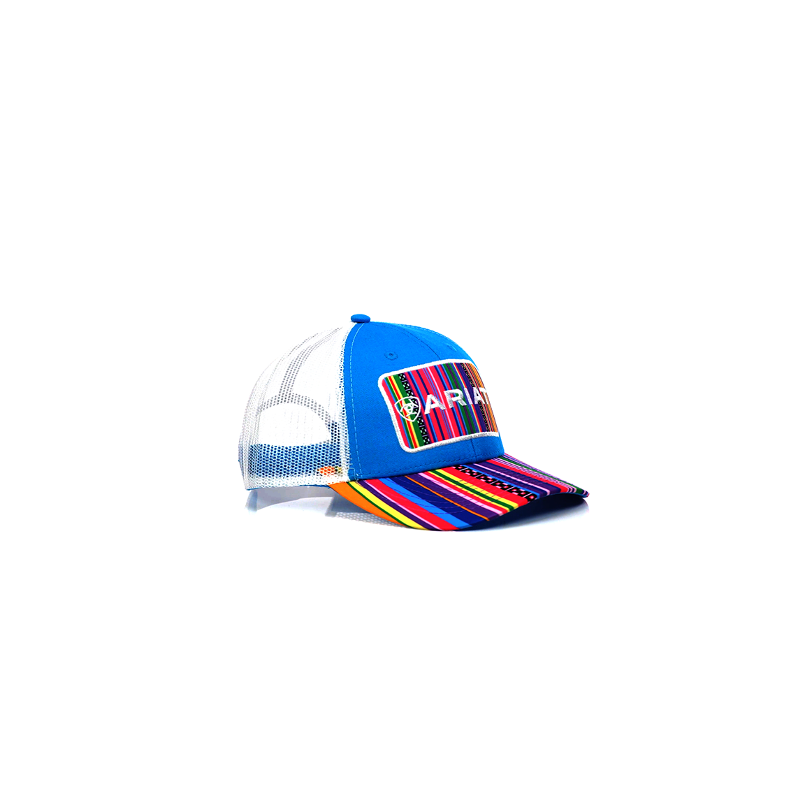 ARIAT Ladies Snap Back Striped Hat, Multicolored at Amazon  display picture 3