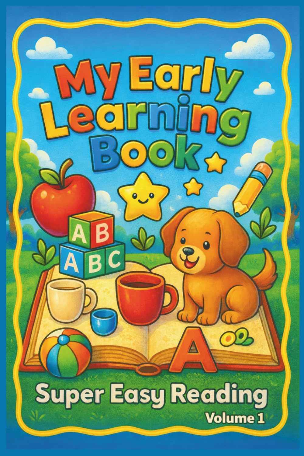 My Early Learning Book: Super Easy Reading Volume 1
