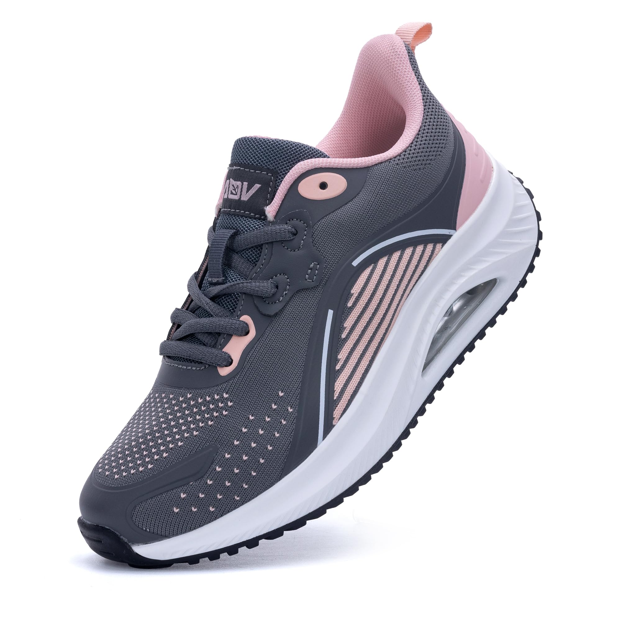 Gyeice Women's Walking Shoes Arch Support Orthotic Breathable Tennis Sneakers for Plantar Fasciitis Pain Relief US 5.5-11