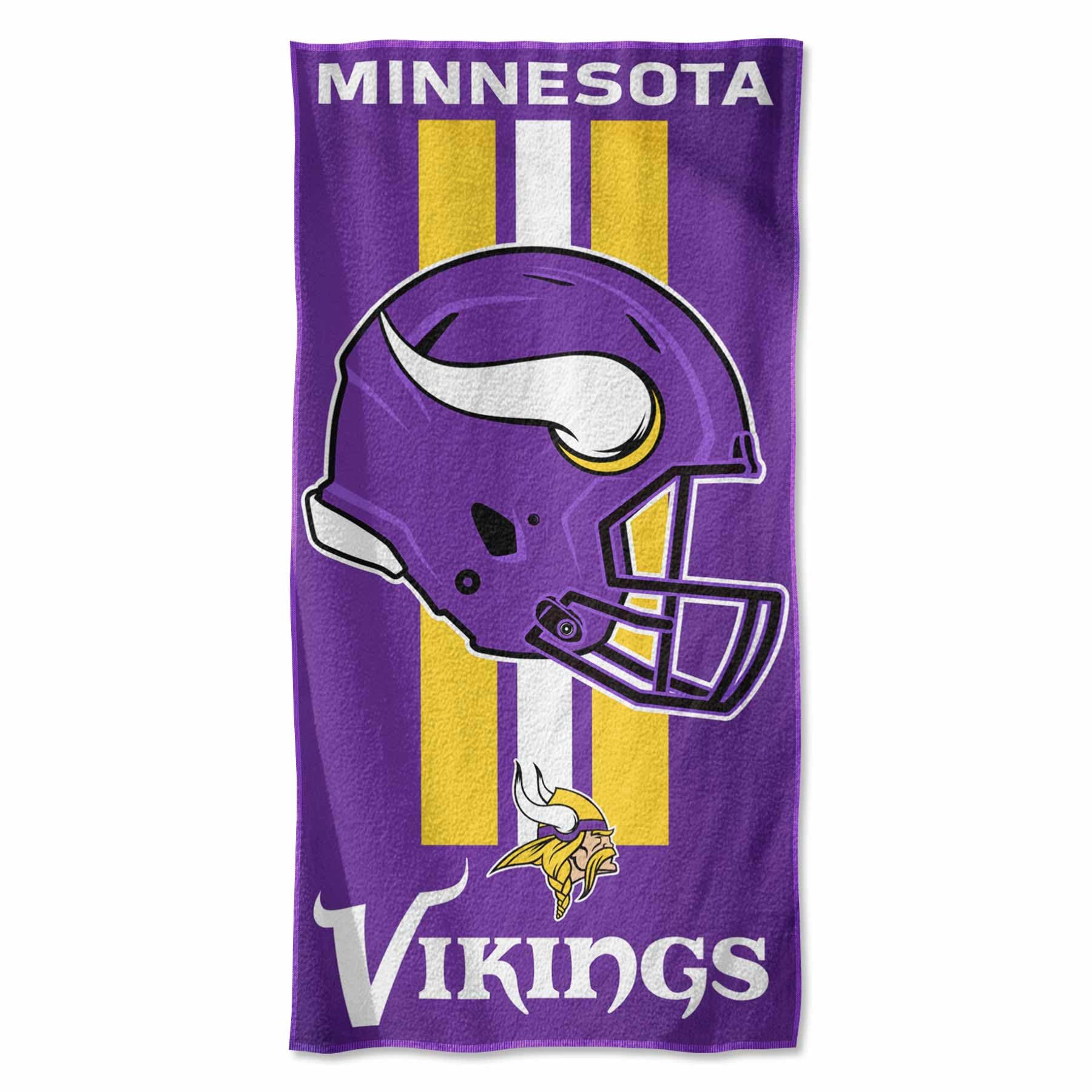Wincraft NFL Minnesota Vikings Handtuch 76,2 x 152,4 cm Strandtuch, Teamfarben, Einheitsgröße