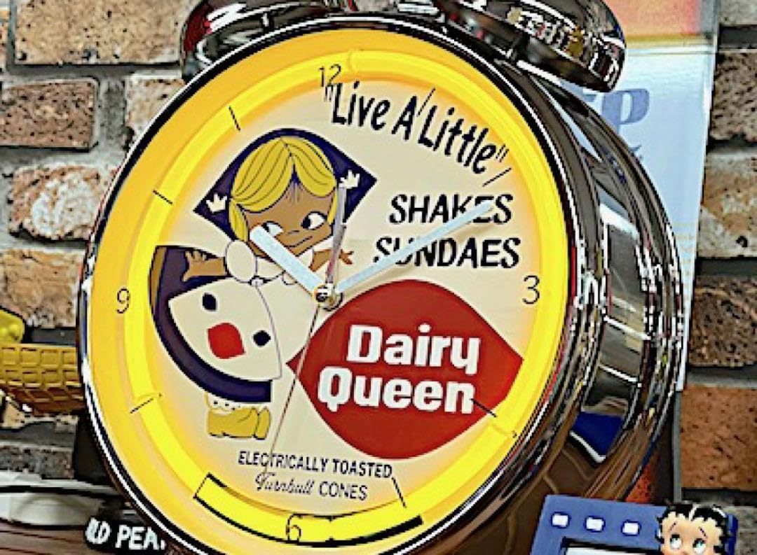 ネオンアラームクロックDAIRY QUEEN SOFT CREAM se0832 Amazon.co.jp: ネオンアラームクロックDAIRY QUEEN SOFT CREAM