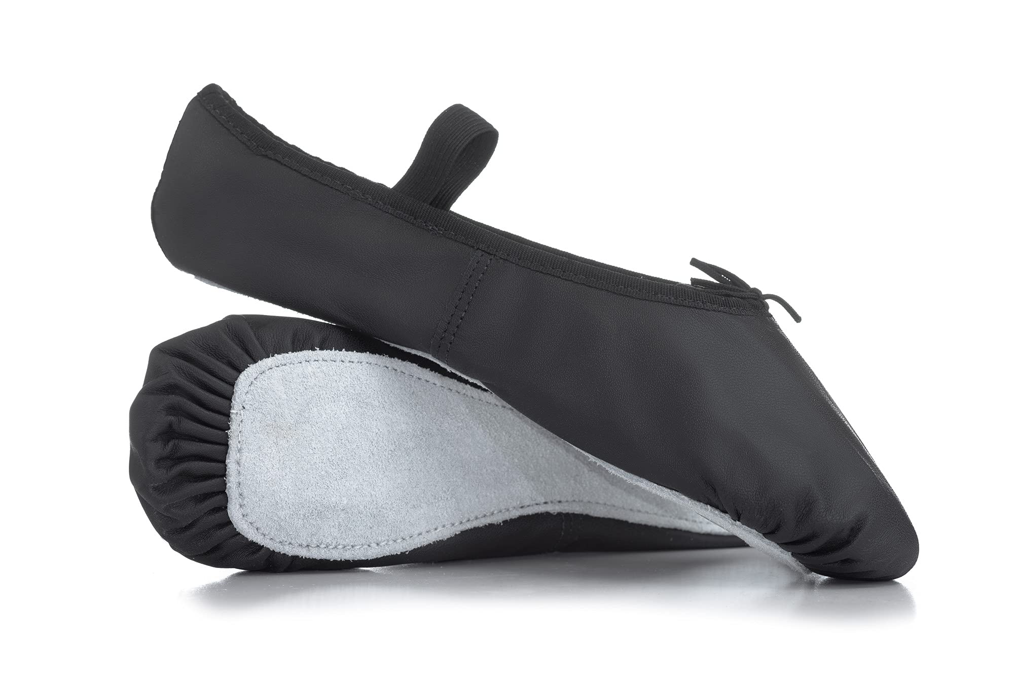 Adult Economy Leather Full Sole Ballet Shoes T1000