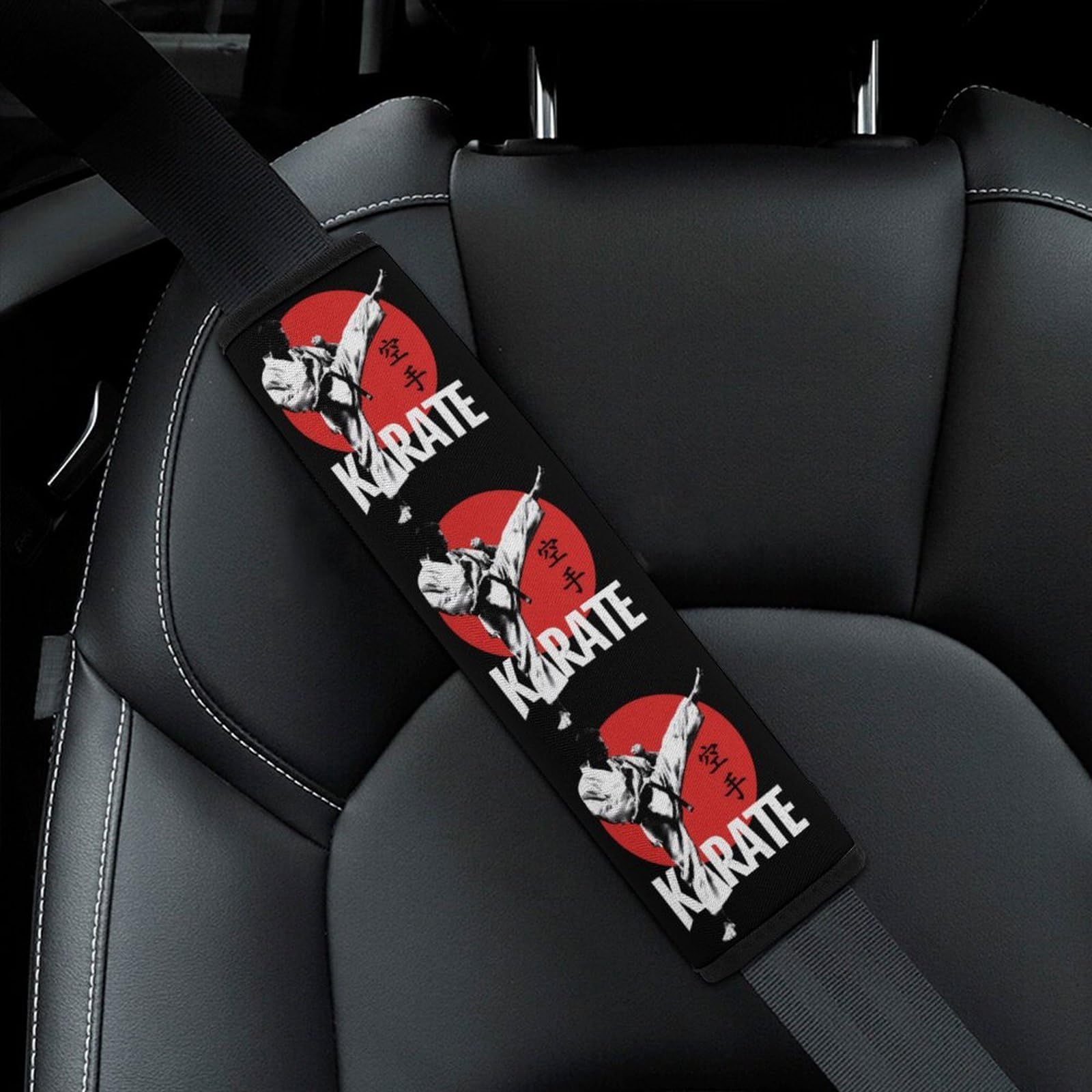 Amazon.com: Karate Japan Japanese Soft Car Seat Belt Cover Pad 