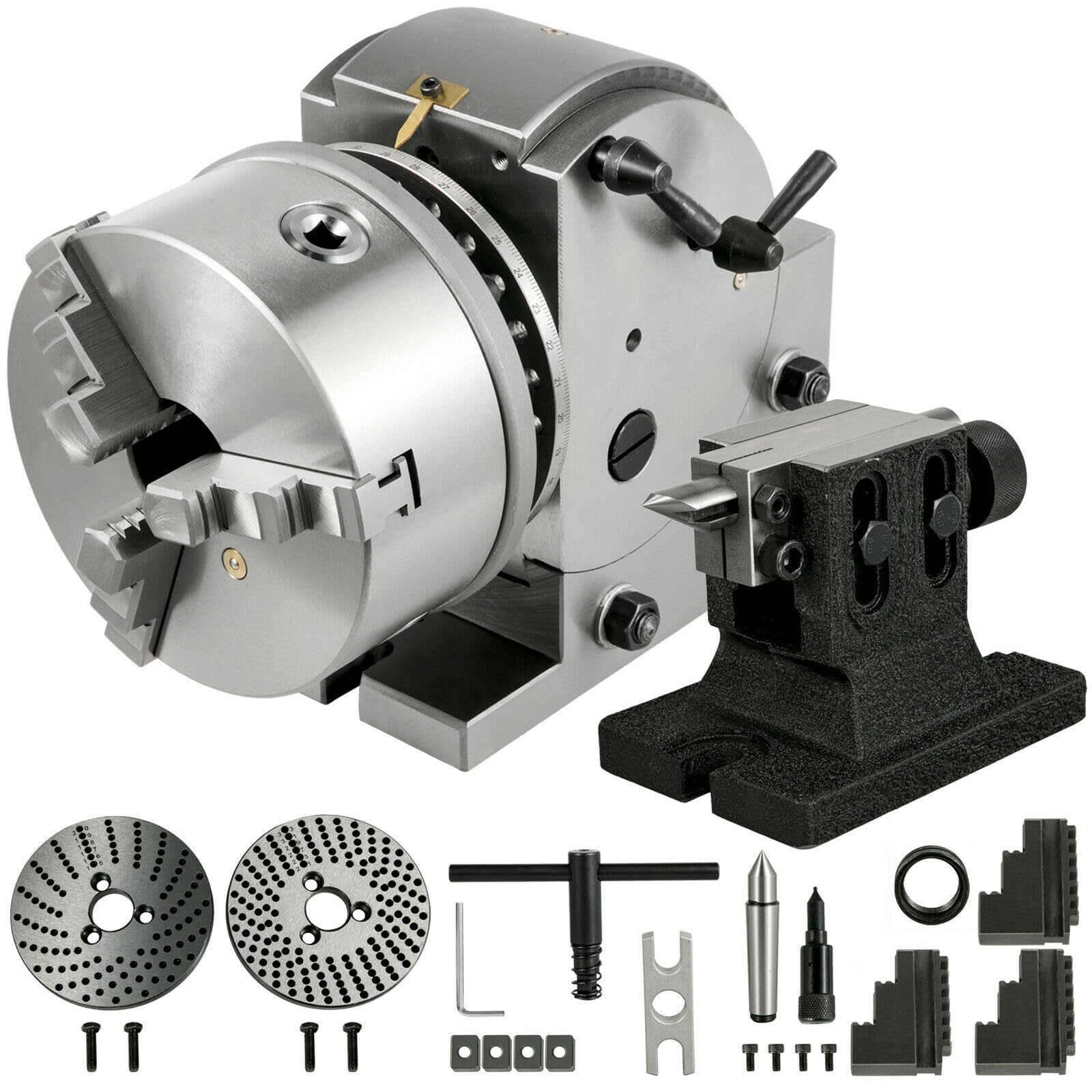 5分割のB Amazon.com: 5 Inch Dividing Head Set, Dividing Head, 3-Jaw Chuck