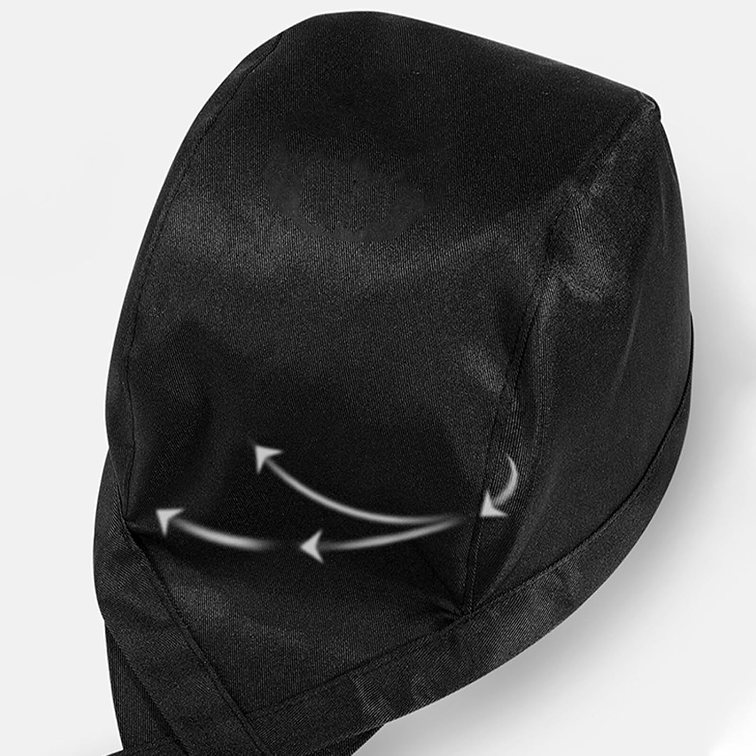 Cabilock Unisex Chef Hats 4 Pack Adjustable Kitchen Cooking Caps Lightweight Durable Headscarf Work Hats for Restaurant Food Service 11.81X7.87X4.72 Inches