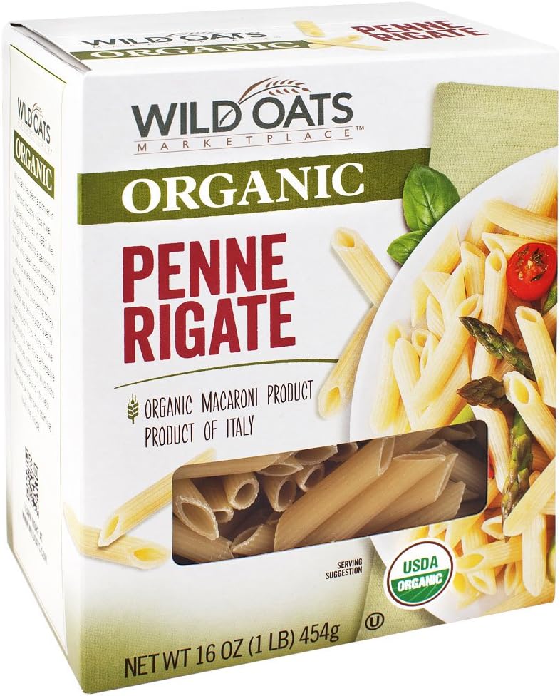 Wild Oats Organic Penne Rigate Pasta, 16 oz