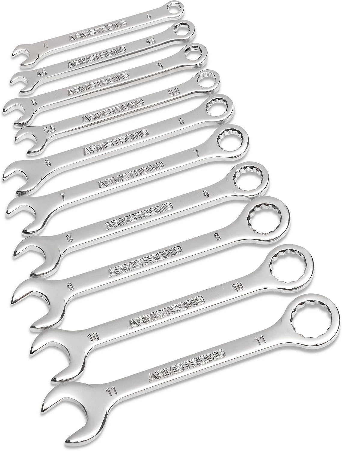 Armstrong 10 Piece Metric Midget Combo Set - ABT52-600