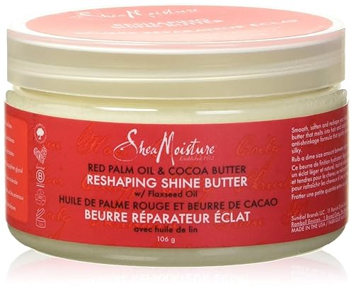 Aceite de palma roja hidratante de karité y manteca de cacao, 3.75 libras