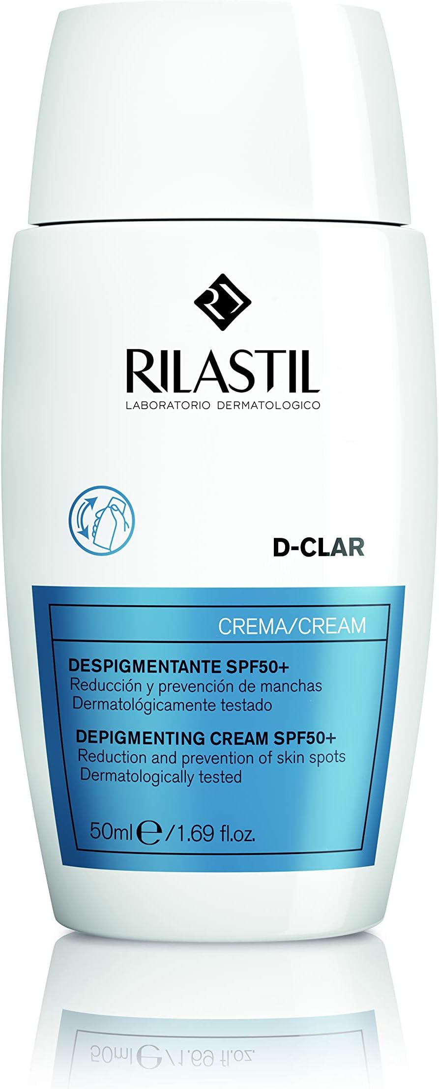 Rilastir D-Clar Crema Despigmentante SPF 50+ 50 Ml - Reduce las Hiperpigmentaciones