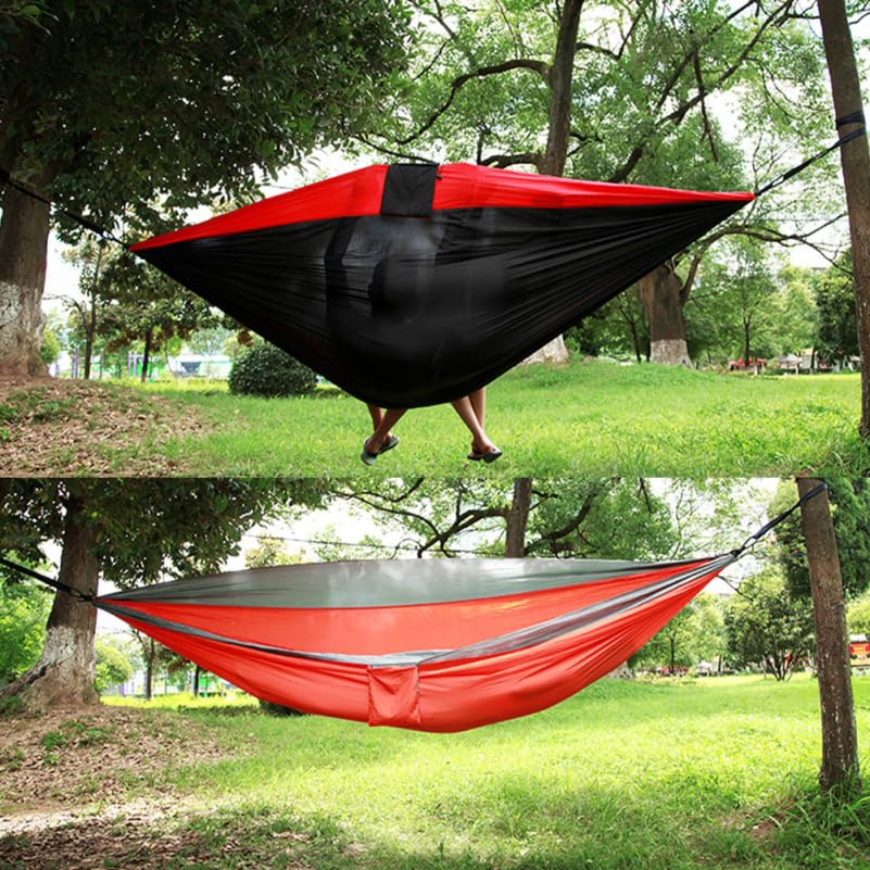 Hängematten-Befestigungsgurt Set 2M Baum Seil Mit Karabiner Verstellbarer Hängematten Aufhängung Für Outdoor Camping Und Reisen 2 Stück Garten