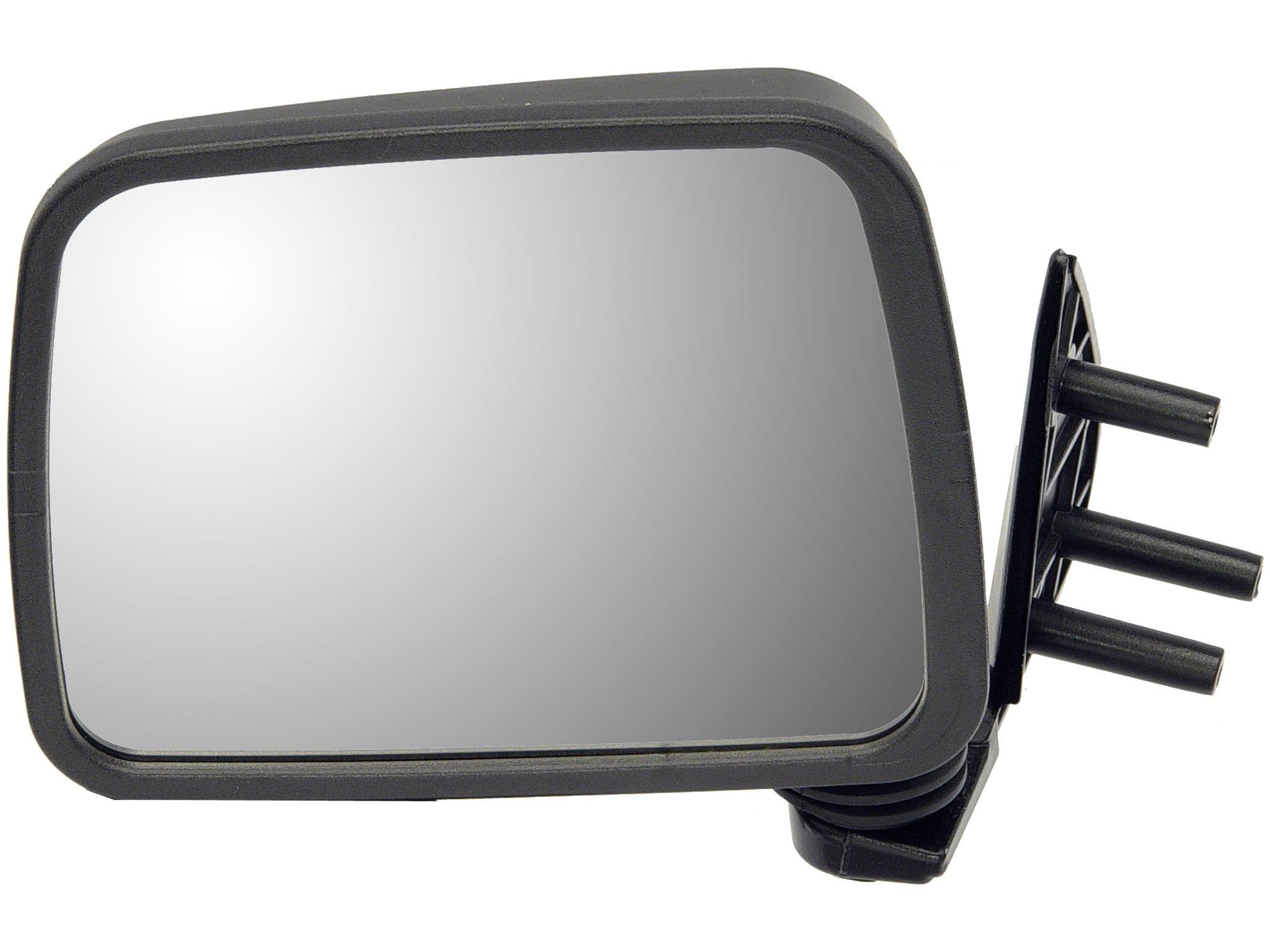 Dorman 955-202 Driver Side Manual Door Mirror - Folding Compatible with Select Nissan Models, Black