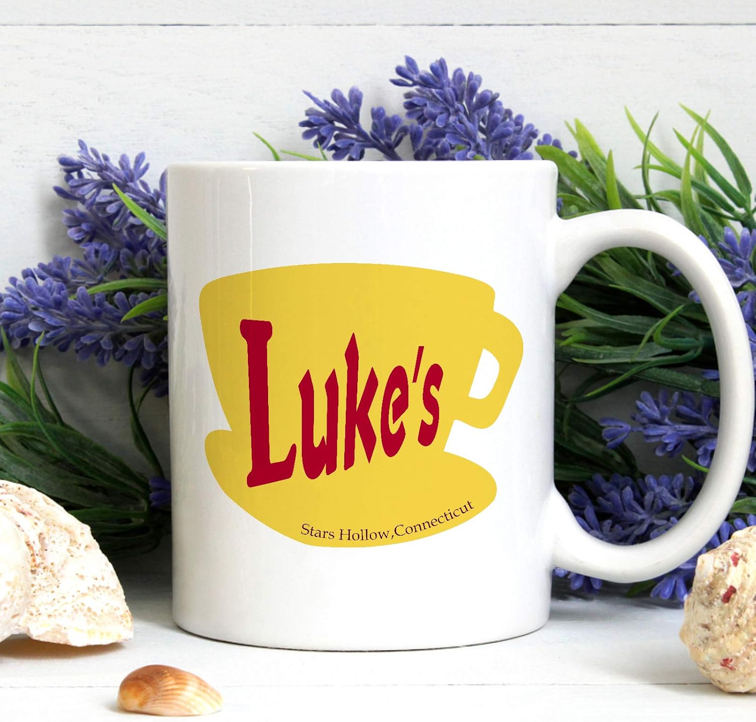 Toshiy Luke's Diner Coffee Mug - Funny Gift for Diner Lovers - Christmas White Elephant - 11 Ounce - Image 4