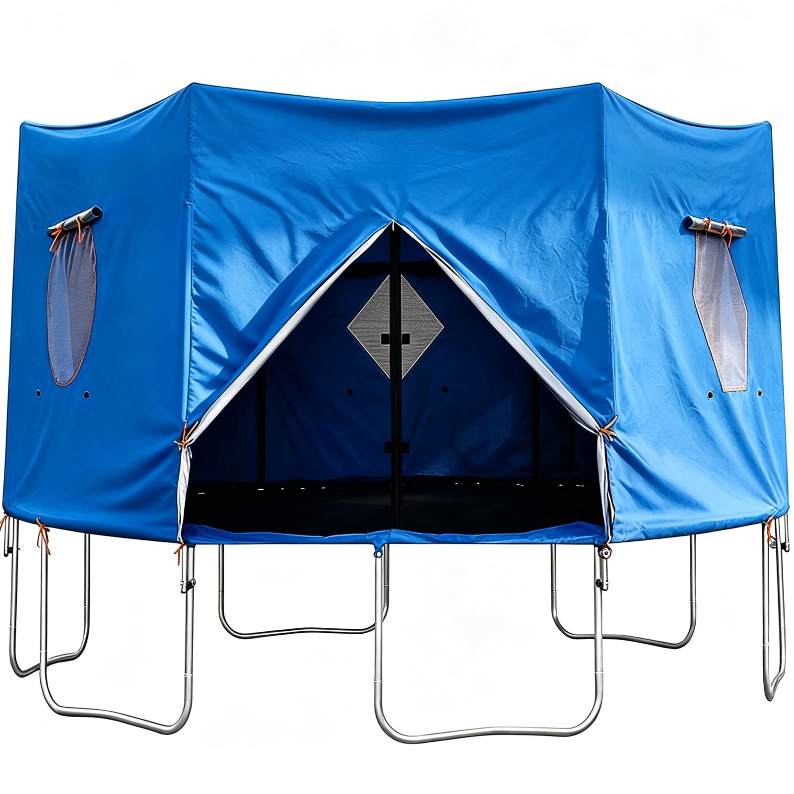 8FT Trampoline Tent for Trampolines with 6 Upright Poles