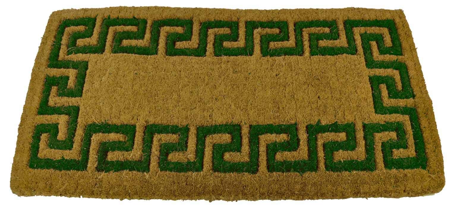 CASA TESSILE Grecka Imperiale Wycieraczka Prostokątna 40X80 cm. - Zielony