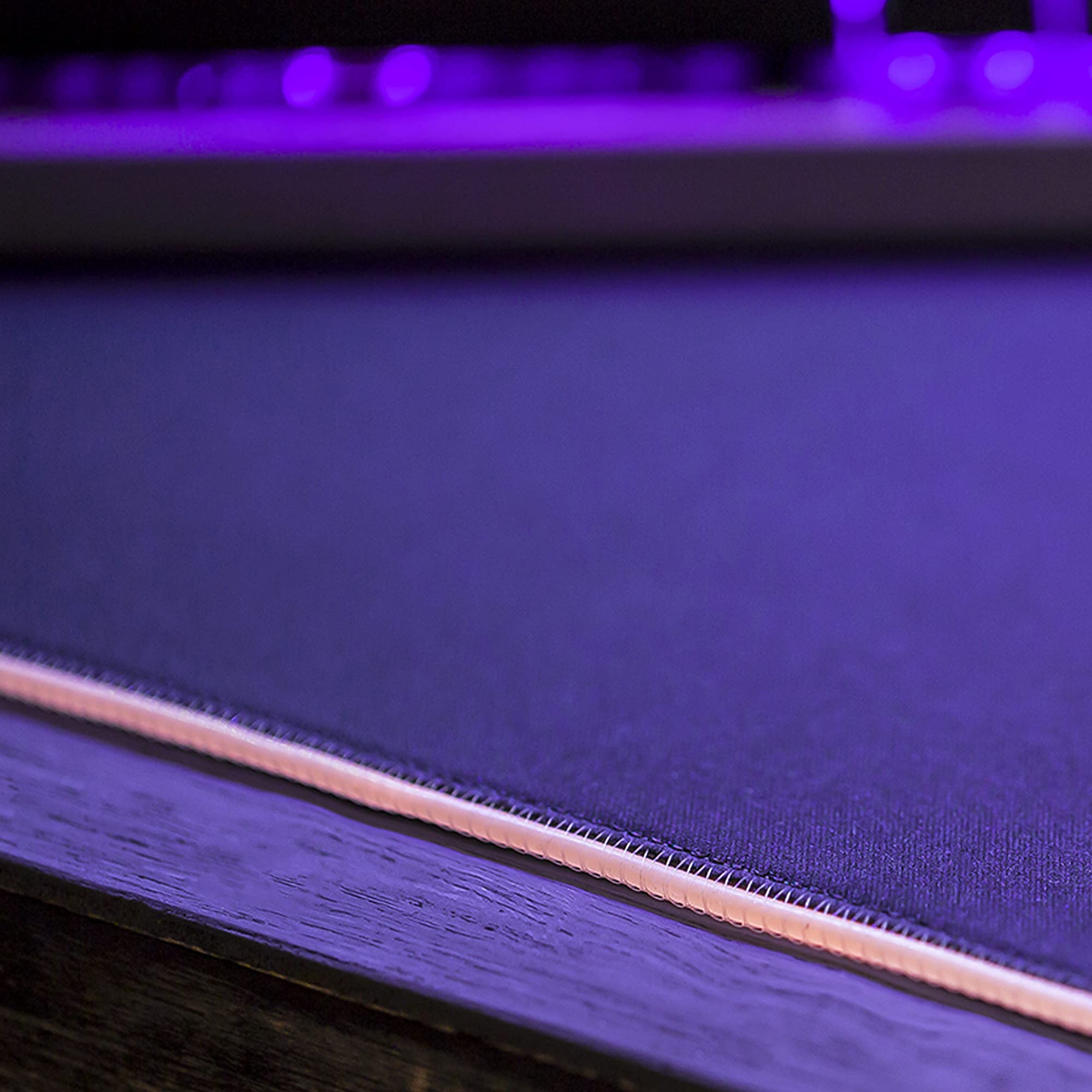Noua Matrix 800 Tappetino Mouse Gaming RGB RAINBOW XXL 800 * 300 * 4 mm 14 Effetti Luce Mousepad Extra Grande Esteso Superficie Resistente all’Acqua con Base in Gomma Antiscivolo
