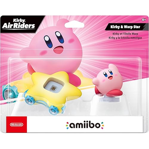 amiibo- Kirby & Warp Star - KirbyAir Riders Series