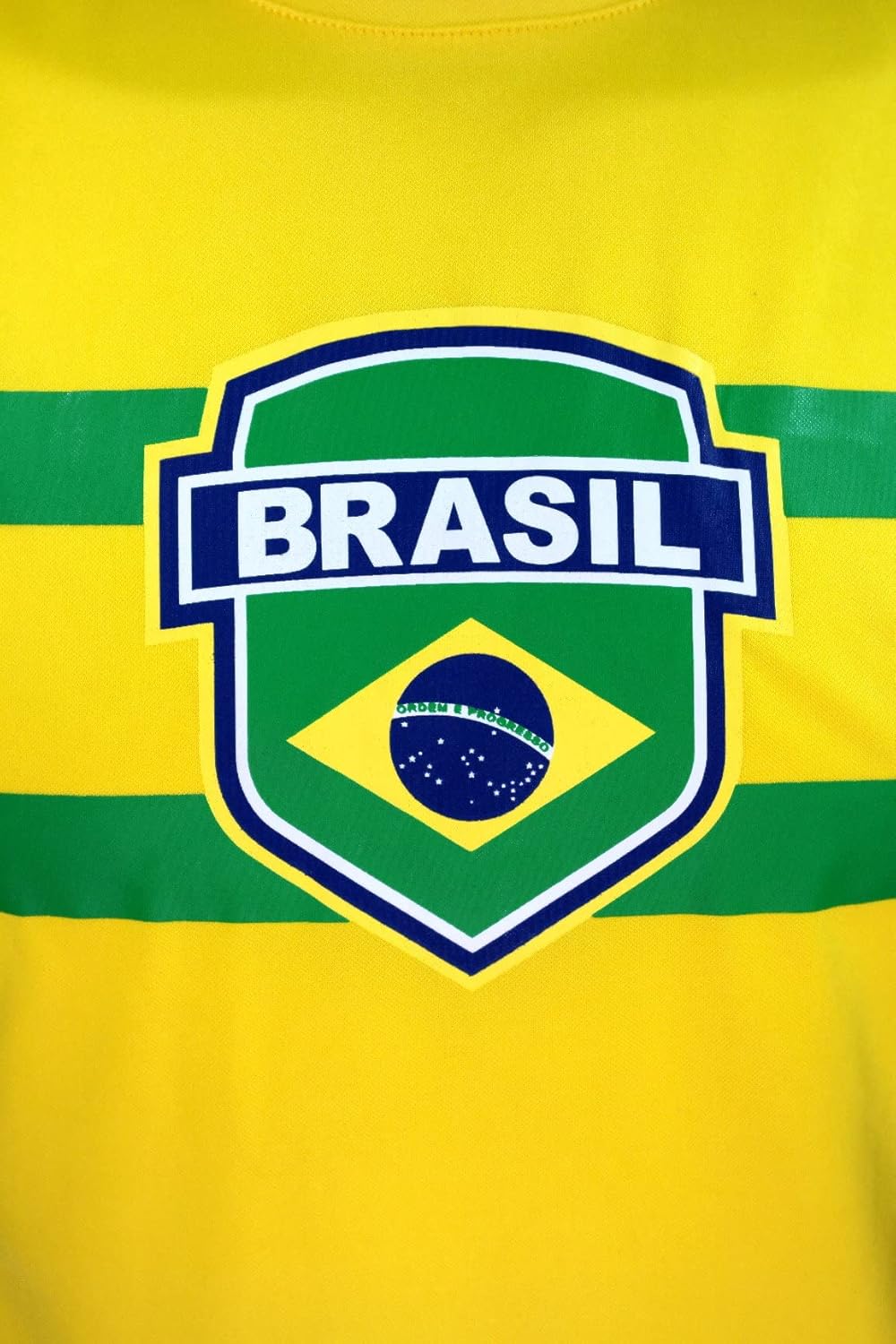 Icon Sports Youth Brazil Game Home Soccer Poly Shirt Soccer Jersey -01